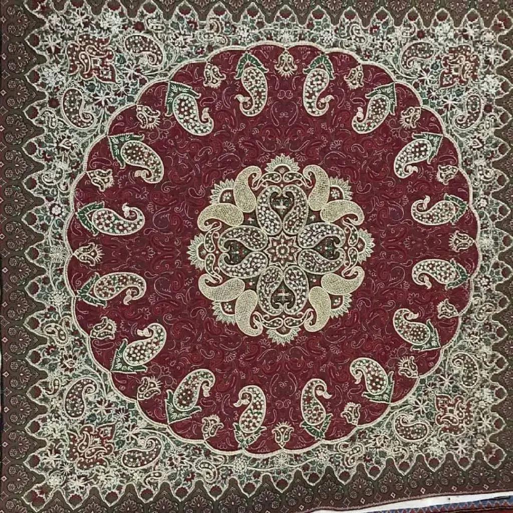 تابلو و رومیزی ترمه شاهپسند