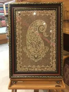 تابلو ترمه بته جقه