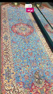 رومیزی ترمه رانر طرح پرند