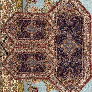 رومیزی ترمه 3 تکه طرح سپهر کد 2