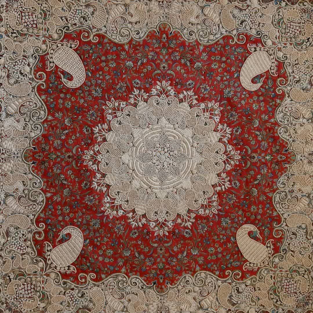 سرویس کامل پذیرایی ترمه سرمه دوزی شده