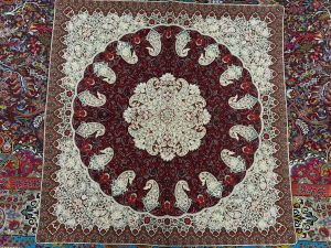 تابلو ترمه طرح شاهپسند مدل صحرا