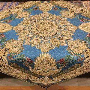 رومیزی سرمه دوزی شده طرح شورانگیز