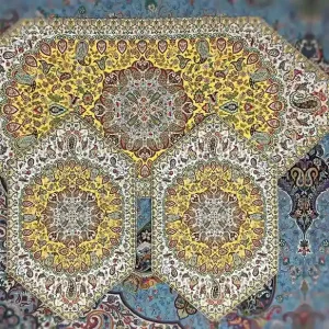 ست 3 تکه پردیس زرد
