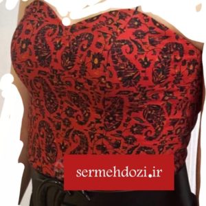 پارچه ترمه ابریشم طرح خاتون