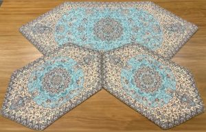 ست شاهپرند ابی