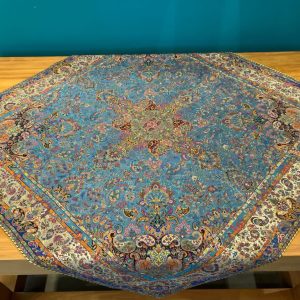 رومیزی ترمه ابریشم 1*1 سپهر