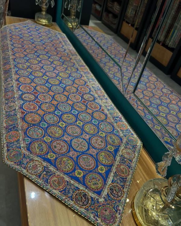 رانر ترمه ابریشم طرح هفت خوان - Image 5