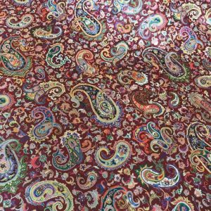 پارچه ترمه ابریشم اصل طرح شهناز