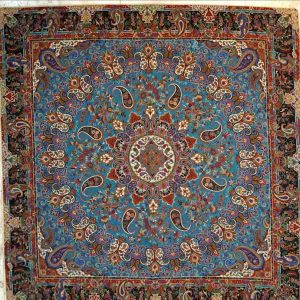 رومیزی ترمه ابریشم اصل