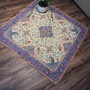 ترمه رومیزی ابریشم طرح شهناز