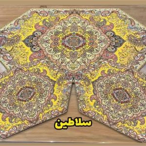 ست رومیزی ترمه ابریشم سلاطین
