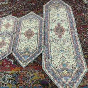 رومیزی ترمه 3 تکه طرح سپهر کد 4
