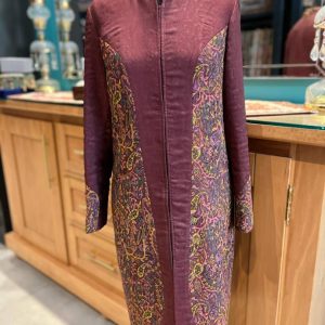 خرید پارچه ترمه اصل ابریشم متری طرح ضحی