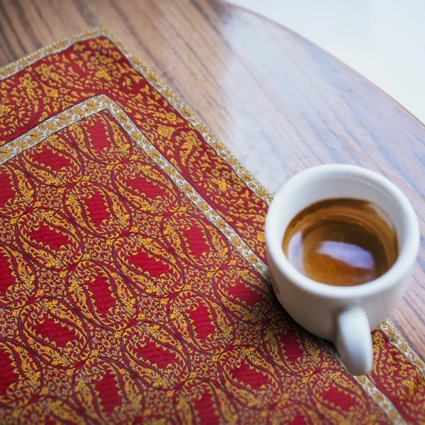 ست 3 تیکه رومیزی ترمه مستطیلی trem1 - Image 2