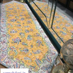 رانر ترمه ابریشم اصل طرح زندیه کد 4
